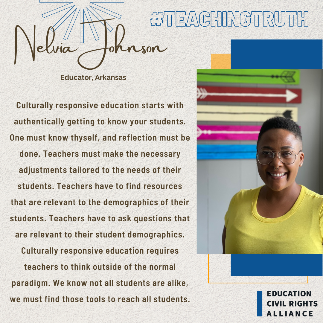 Nelvia Johnson on TeachTruth