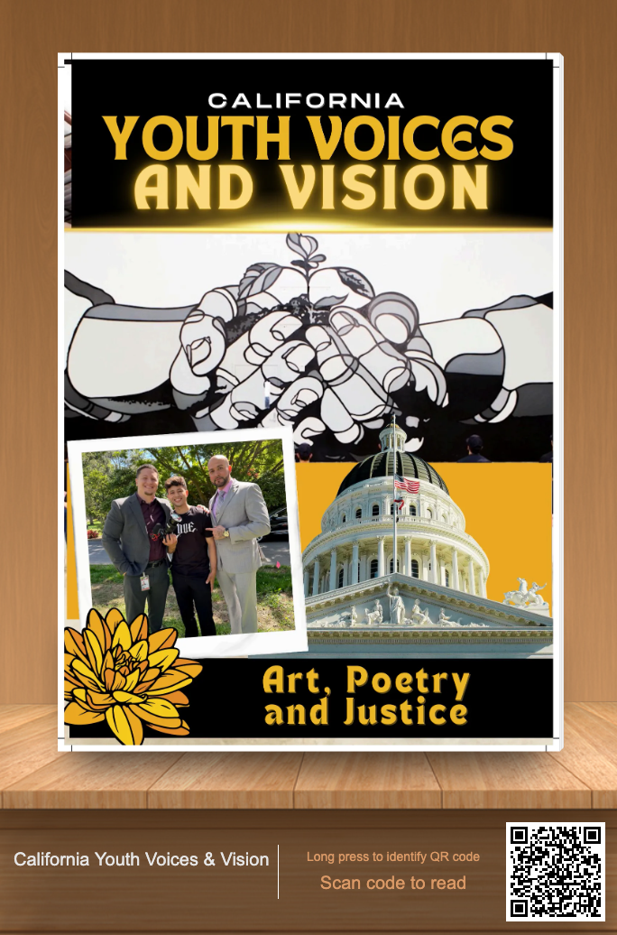 Cover of California Youth Voice and Vision Magazine