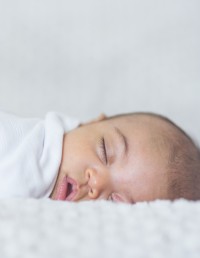 Photo of infant sleeping